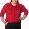 Cardigan 50er Jahre +Size in vielen Farben – Bild 6