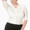 Cardigan 50er Jahre +Size in vielen Farben – Bild 8