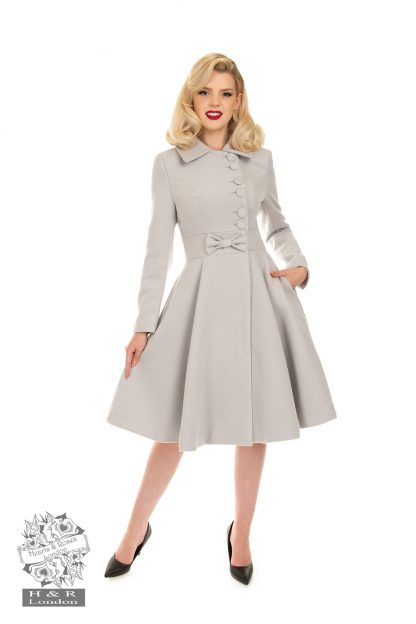 Swing Coat in Hellgrau