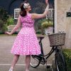 Lyra Polka Dot Swing Dress – Bild 3