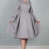 Miss Candyfloss Lorin 50's Trenchcoat – Bild 2