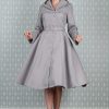Miss Candyfloss Lorin 50's Trenchcoat – Bild 5