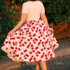 Amelie Cherry Swing Skirt – Bild 3