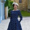 Blakely Polka Dot Swing Dress – Bild 4