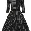 Cora Polka Dot Swing Dress – Bild 6