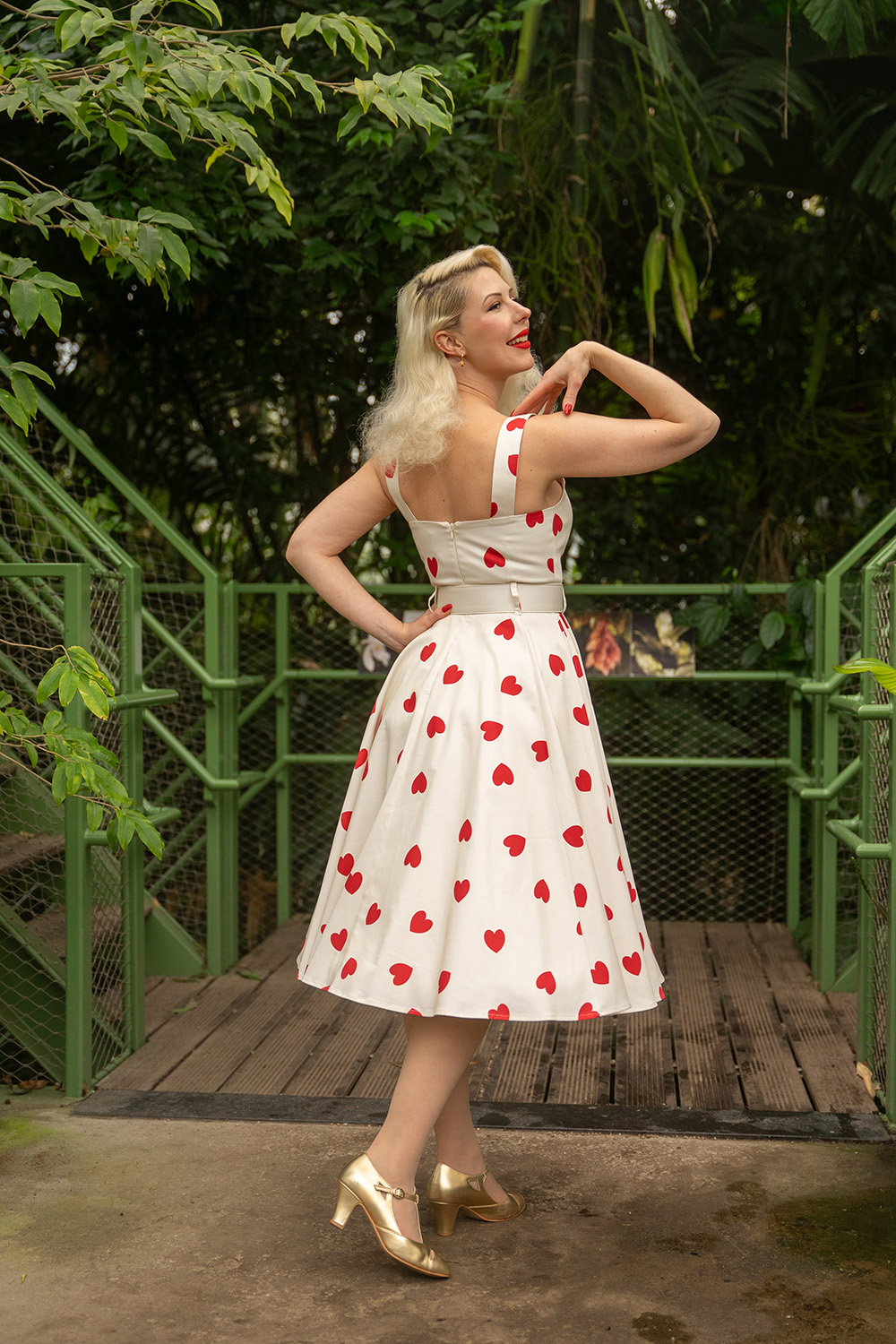 Sweetheart Swing Dress – Bild 2
