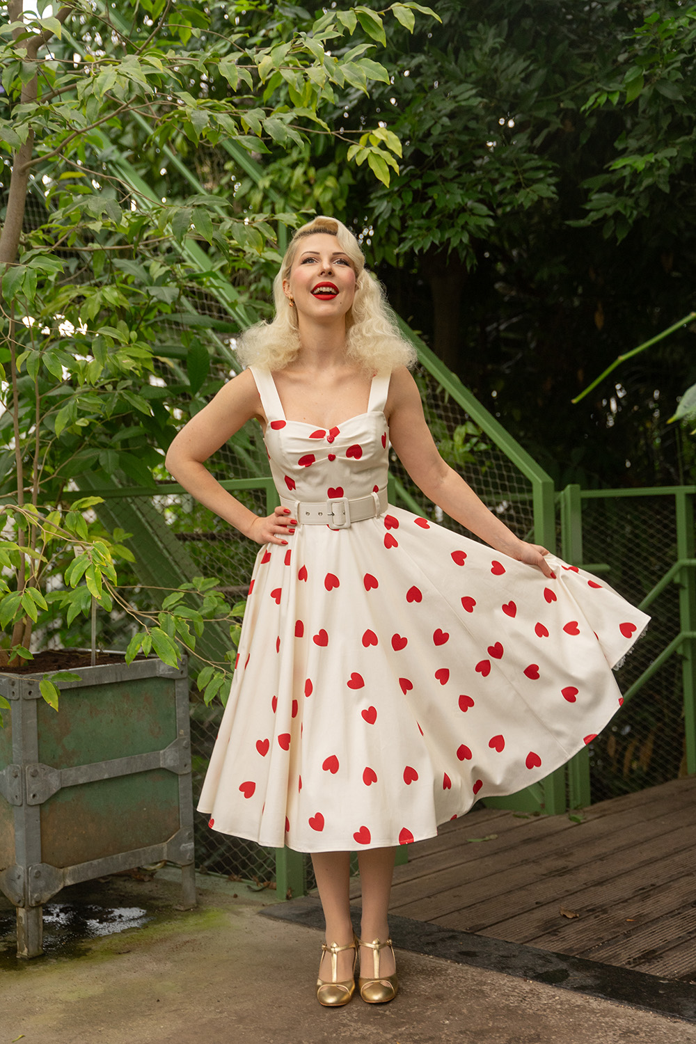 Sweetheart Swing Dress