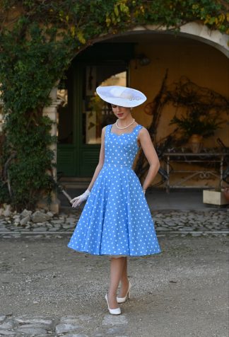 Marlene Polka Dot Swing Dress