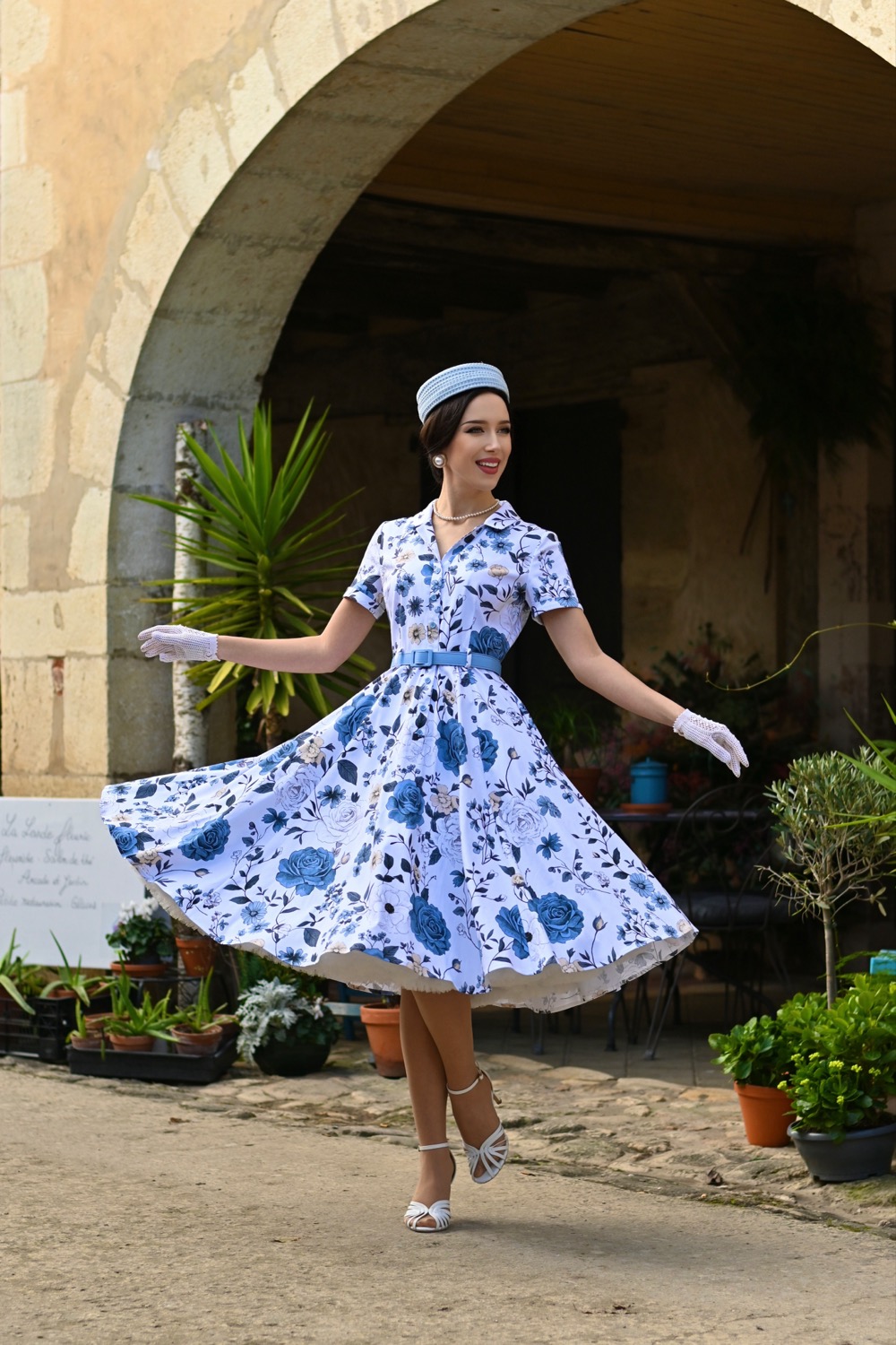 Maribel Garden Swing Dress