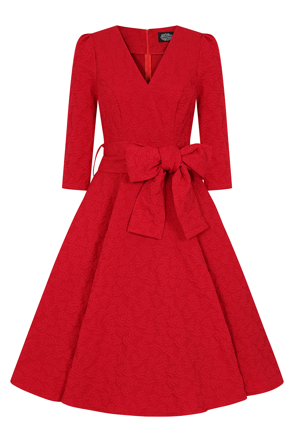 Lettie Embossed Swing Dress – Bild 5