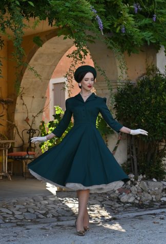Alyssa Green Swing Dress