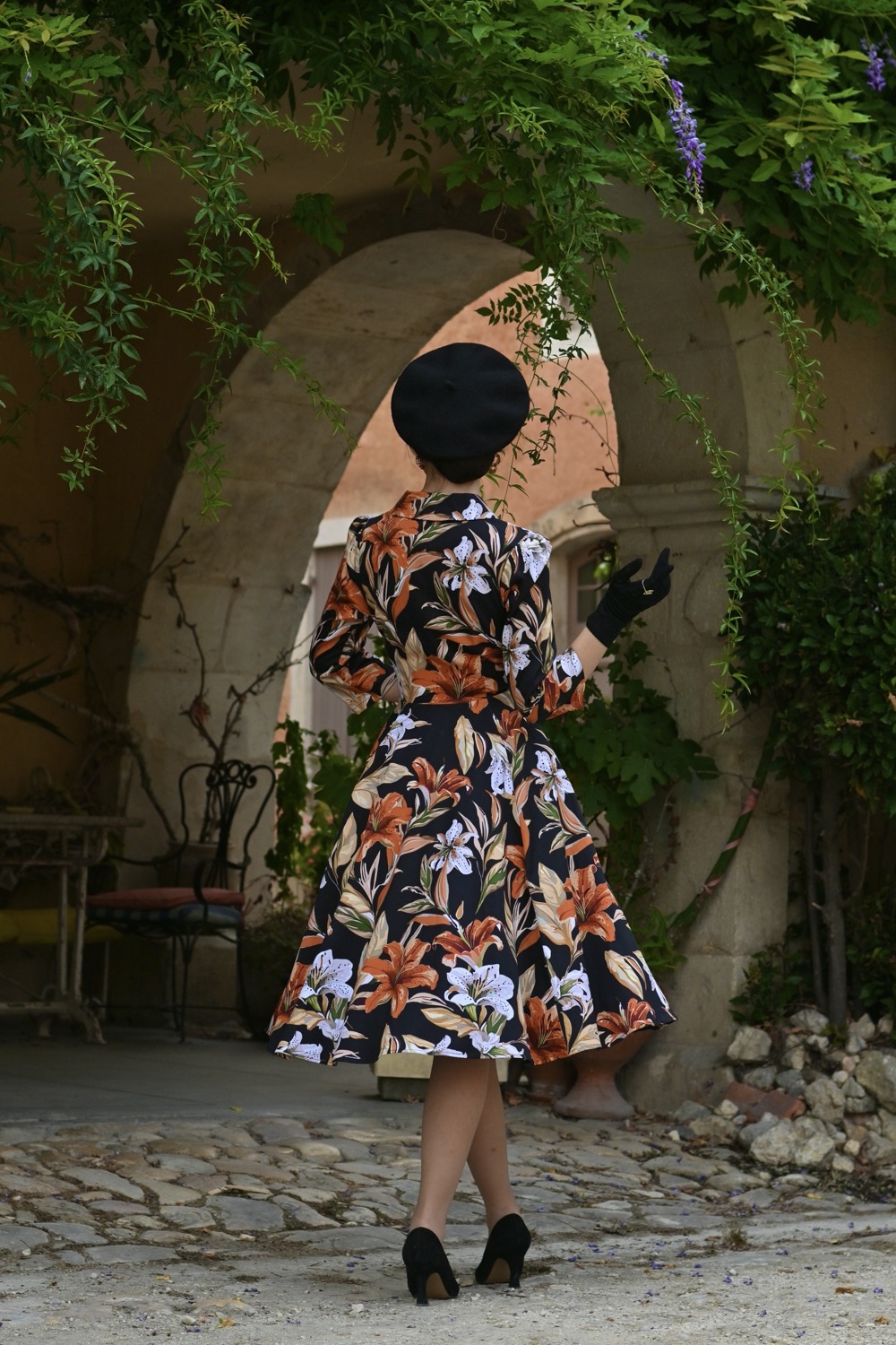 Lilia Floral Swing Dress – Bild 2